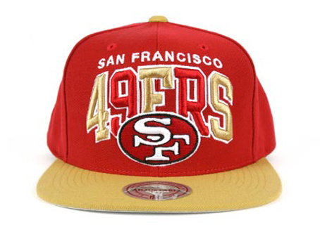 NFL San Francisco 49ers M&N Snapback Hat NU14